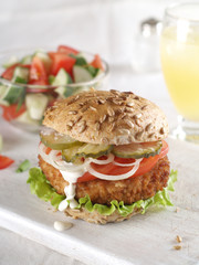 Fresh burger