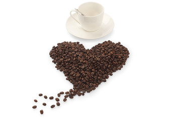 coffee heart