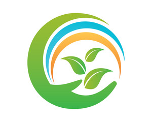 Fototapeta na wymiar Natural Logo Template