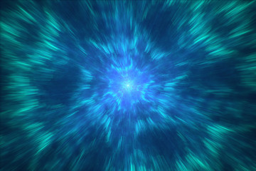 Abstract circular science fiction futuristic background © pixel