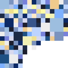 Abstract geometric vector varicolored background.