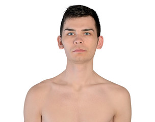 Fototapeta premium Young man looking camera