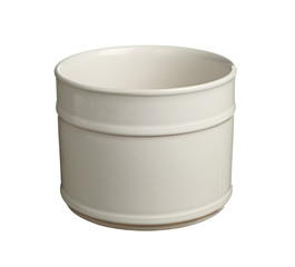 Cylindrical flower pot