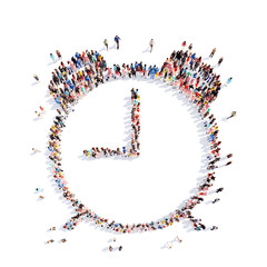 people in the form of hours.