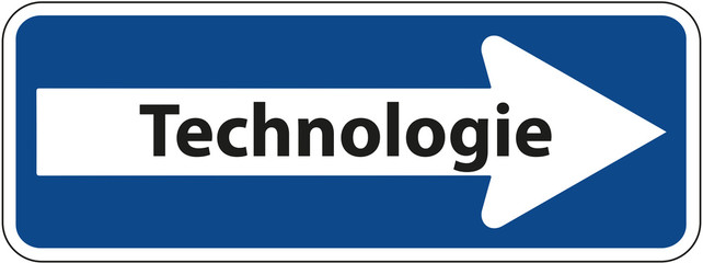 Einbahnstraße - Schild