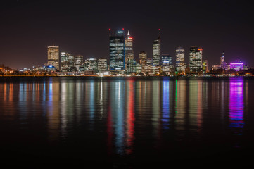 Fototapeta na wymiar Skyline Perth