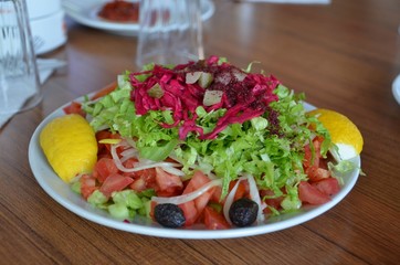 Turkish shepherd salad