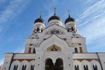 Fototapeta na wymiar Alexander Nevsky Cathedral, Tallinn.