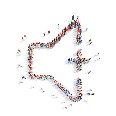 people in the form of sound icon.