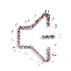 people in the form of sound icon.