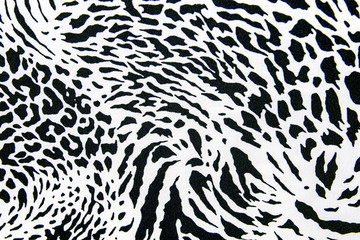textuur van printstof gestreepte zebra en luipaard voor achtergrond