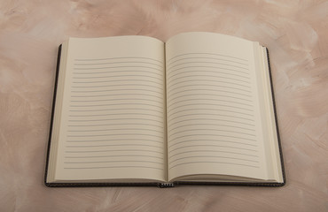 Open page notebook
