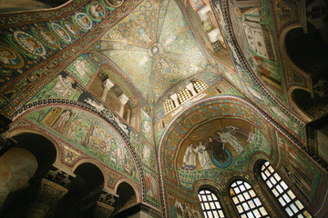 Fototapeta na wymiar Basilica of San Vitale, Ravenna. Italy