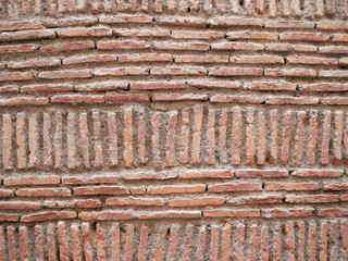 brick wall - Ziegelmauer