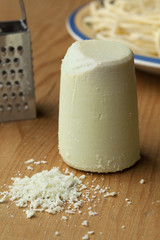 Traditional swiss Schabziger cheese