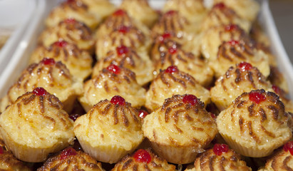 Cononut portuguese pastries