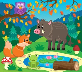 Forest animals topic image 2