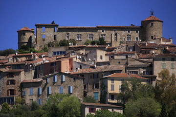 Fototapeta na wymiar château de Callian