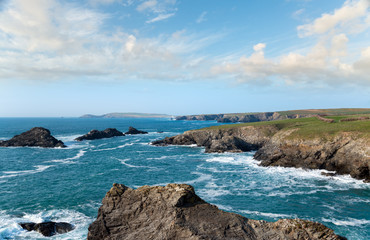 Fototapeta na wymiar North Cornwall Coast