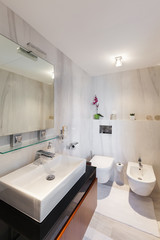 interior, comfortable bathroom