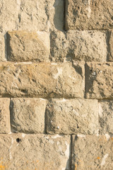 Ancient Roman wall, background texture, Rome Italy