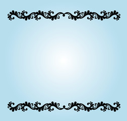 Vector of abstract artistic floral ornament
