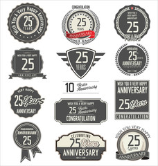 Anniversary label collection, 25 years