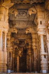 Old ruins of Hampi, Karnataka, India