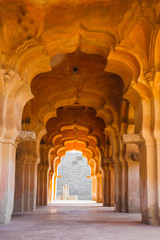 Old ruins of Hampi, Karnataka, India