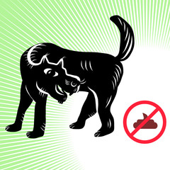 No dogs shit on the street.