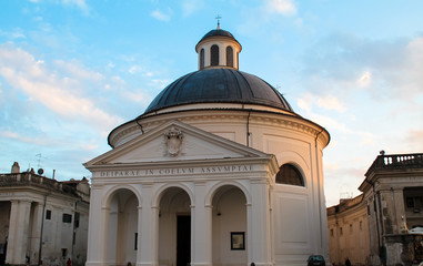 Fototapeta na wymiar Collegiata di Santa Maria Assunta - Ariccia