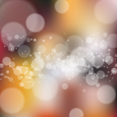 Blurred background with bokeh