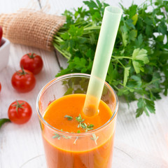 red paprika smoothie