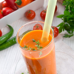 red paprika smoothie