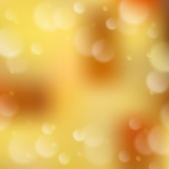 Blurred background with bokeh effect