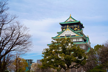 Fototapeta premium 大阪城天守閣