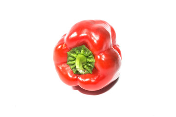 paprika (pepper) isolated on a white background