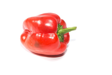 paprika (pepper) isolated on a white background