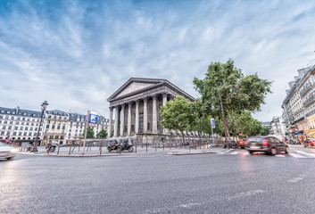 Fototapeta na wymiar Madeleine Church in Paris