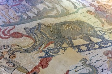 Villa romaine du Casale,Piazza Armerina,Sicile.