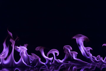 flames isolated