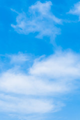 White cloud in Blue Sky