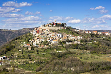 Fototapeta na wymiar Motovun in Istria