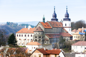 Obraz premium St. Procopius Basilica, Trebic, Czech Republic