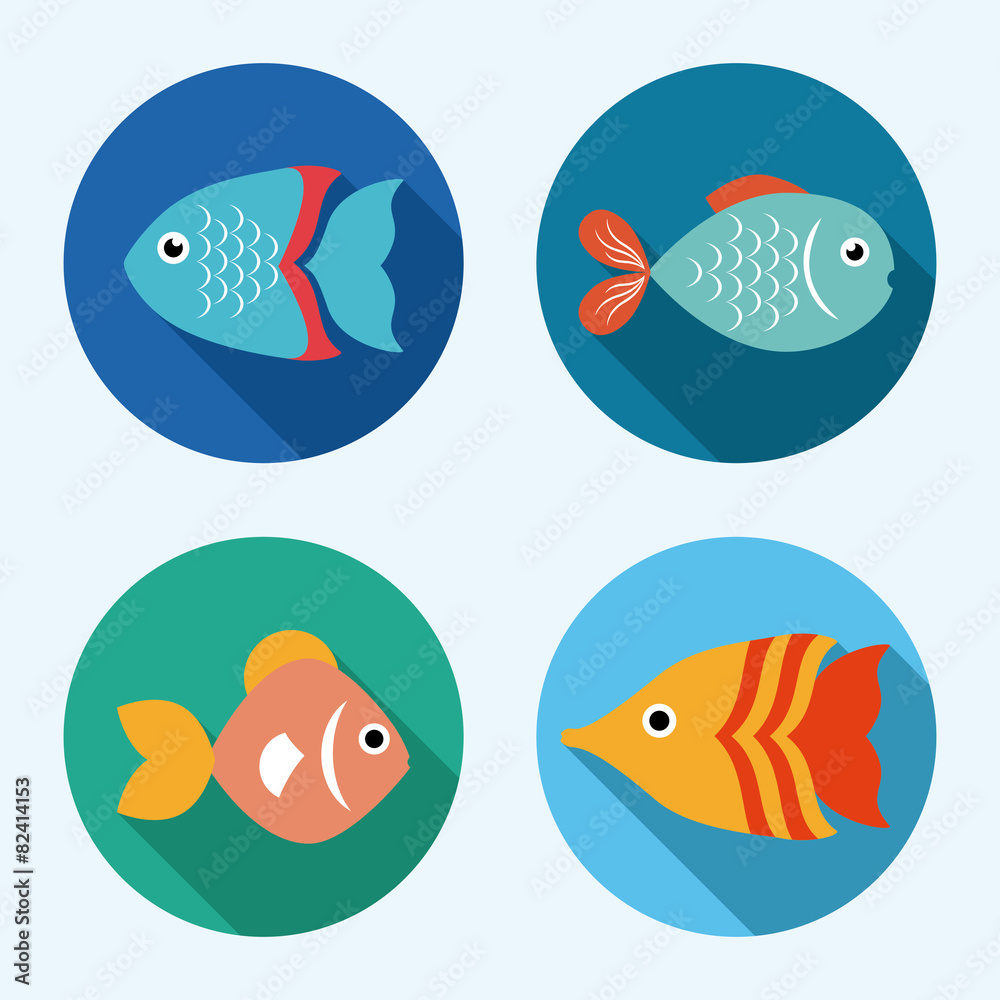 Poster Fish design.