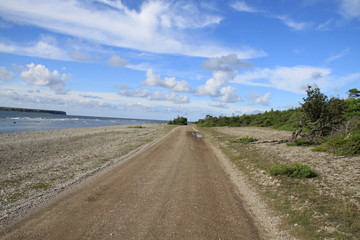 K&uuml;stenstra&szlig;e auf Gotland