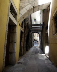 Obraz premium ancienne traboule-Chambéry