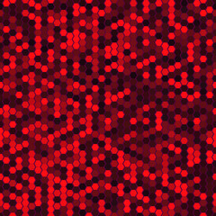 Fototapeta na wymiar Abstract Seamless Red Halftone Comb Dots