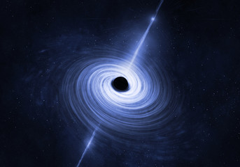 Black hole in space - 82420950