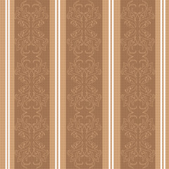 vintage tablecloth seamless pattern.